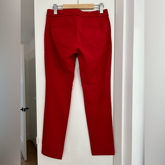 Banana Republic Sloan pants, size 0, red - Picture 2 of 3
